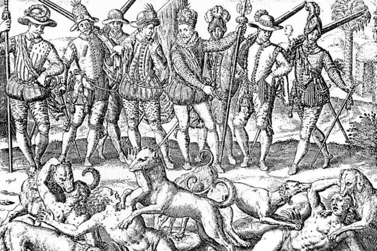 Una representación de la época.