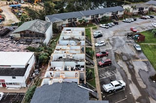396.000 viviendas sin electricidad en Florida y Alabama debido a huracán