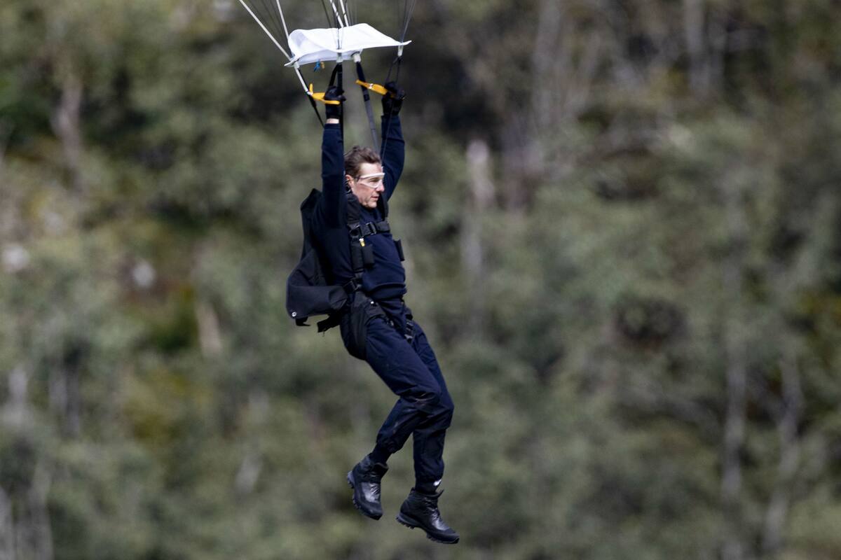 Una secuencia del rodaje de Misión imposible 7 se volvió viral en las redes sociales