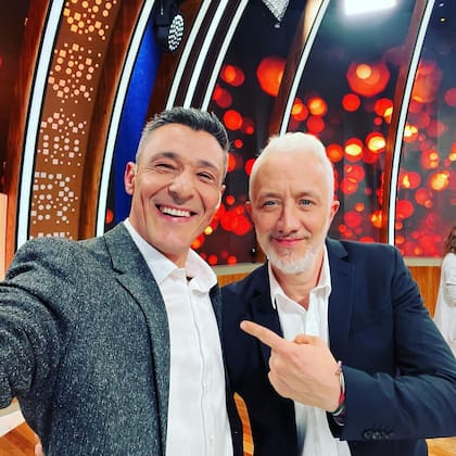 Una selfie de Guillermo Favale junto a Andy Kusnetzoff (Foto: Instagram @guillermo_favale)