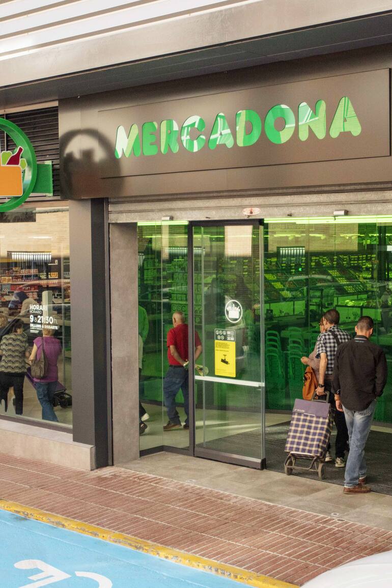 Una sucursal del supermercado español Mercadona