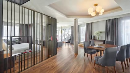 Una suite del Hyatt de Madrid