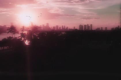 Una supuesta captura de pantalla de GTA VI que circuló en redes sociales