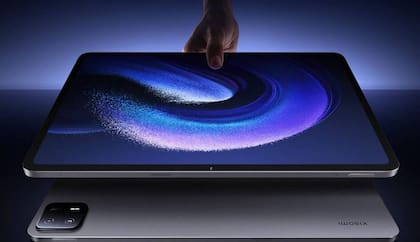 Una tableta Xiaomi Pad 6 Max, con pantalla de 14 pulgadas