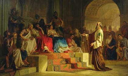 Una teoría apunta que el Herodes Agripa II, rey de Calcis, ordenó la matanza de menores en el cumpleaños de su abuelo