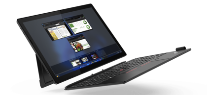 Una ThinkPad X12 con teclado desmontable