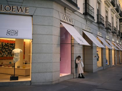 Una tienda de lujo en Salamanca, en Madrid. (Samuel Aranda/The New York Times)