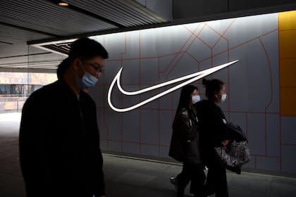 Una tienda de Nike en Pekín