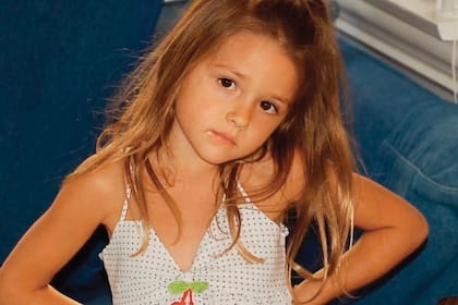 Una tierna foto de su infancia