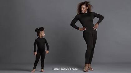 Una tierna producción de Serena Williams junto con su hija Olympia