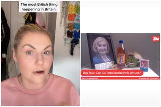 El video de una tiktoker para explicar el desafío viral de Liz Struss con una lechuga