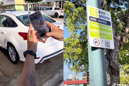 Una tiktoker colombiana explicó cómo hacer para poder estacionar en la calle de manera segura y sencilla