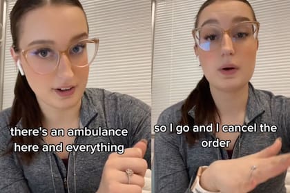 Una tiktoker compartió cómo canceló su pedido de delivery y, aun así, le quisieron cobrar