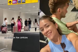Una tiktoker compartió un truco que aplica en el aeropuerto para ahorrar un poco de dinero