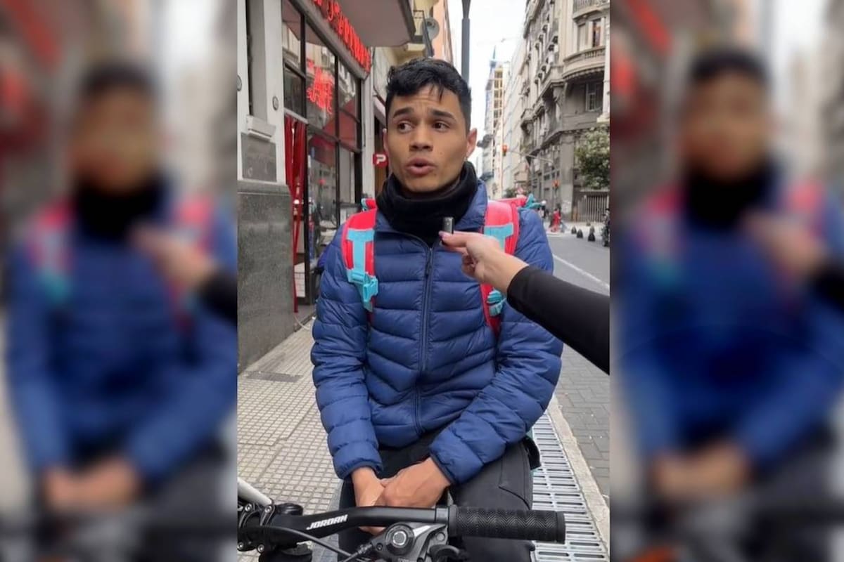 Una tiktoker consultó a varios repartidores sobre lo que ganaban y el resultado soprendió a más de uno