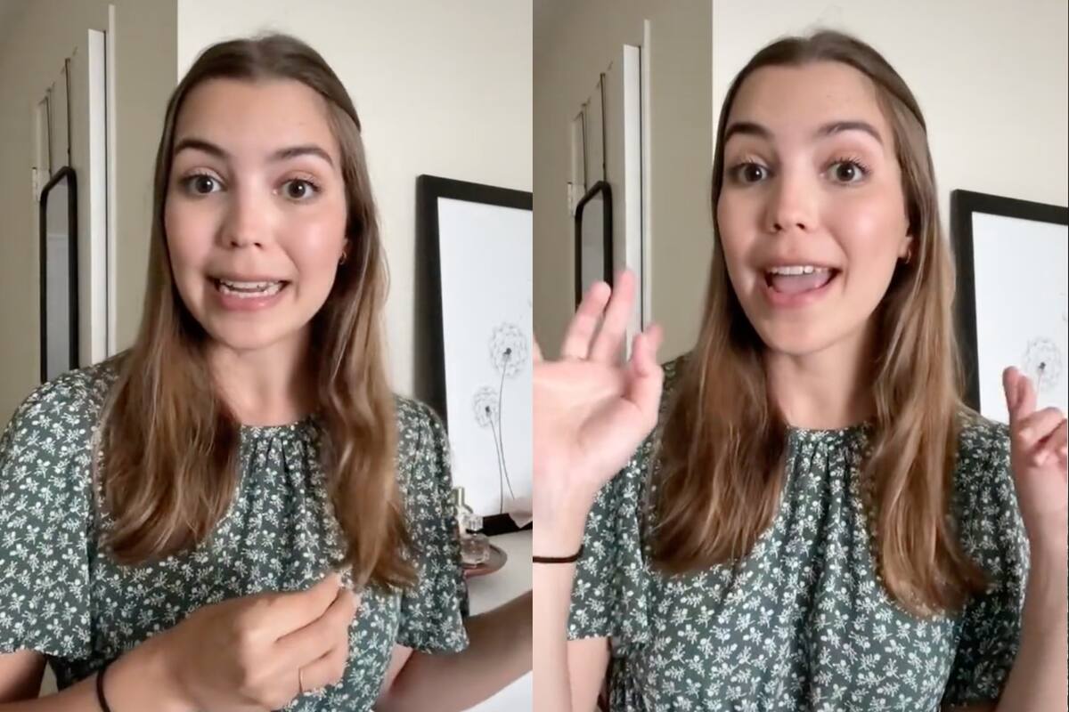 Una tiktoker dijo contó cómo fue que logró cambiar su status legal de estudiante extranjera por uno de residente