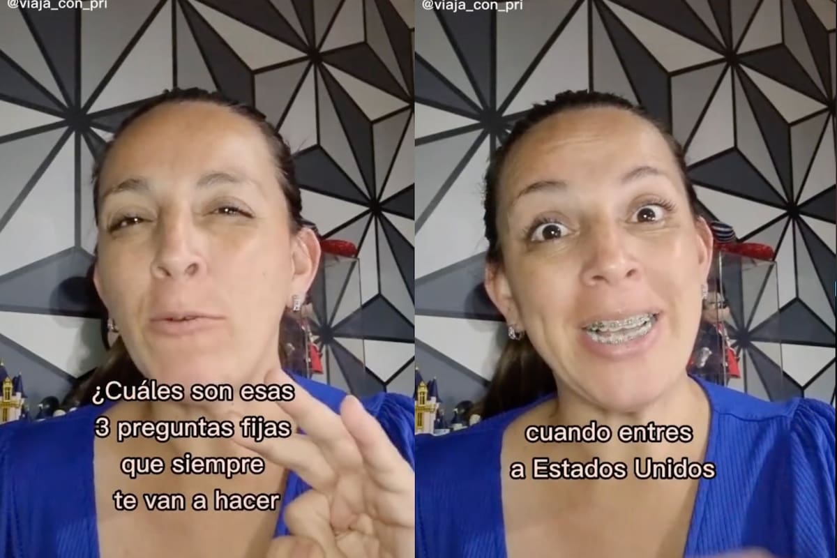 Una tiktoker dio sus mejores consejos para responder las preguntas de los agentes migratorios