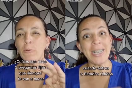 Una tiktoker dio sus mejores consejos para responder las preguntas de los agentes migratorios