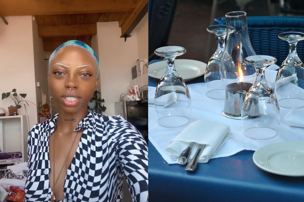 Una tiktoker expuso lo que le sucedió al no dar propina en un restaurante