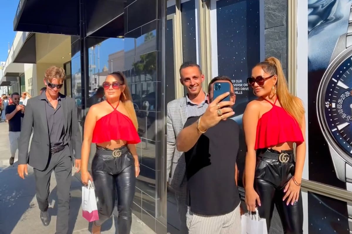 Una tiktoker fingió ser Jennifer Lopez y todo el mundo le creyó; su parecido fue increíble