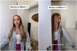 Una tiktoker hizo un sketch sobre los altos costos de los alquileres en Miami