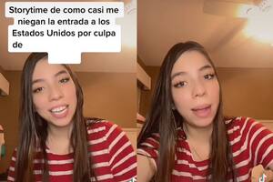 Una tiktoker mexicana vivió momentos de zozobra en la frontera con Estados Unidos por culpa de una "agresiva" foto de su cantante favorito