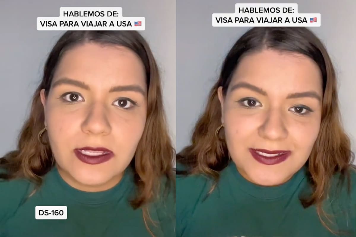 Una tiktoker obtuvo la cita para la visa en una semana y quedó atónita