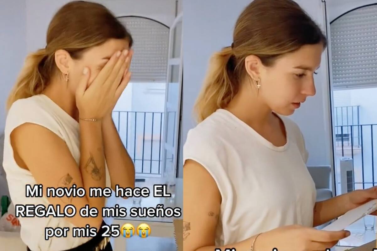Una tiktoker recibió el regalo de sus sueños, pero decepcionó a sus seguidores por una razón inesperada