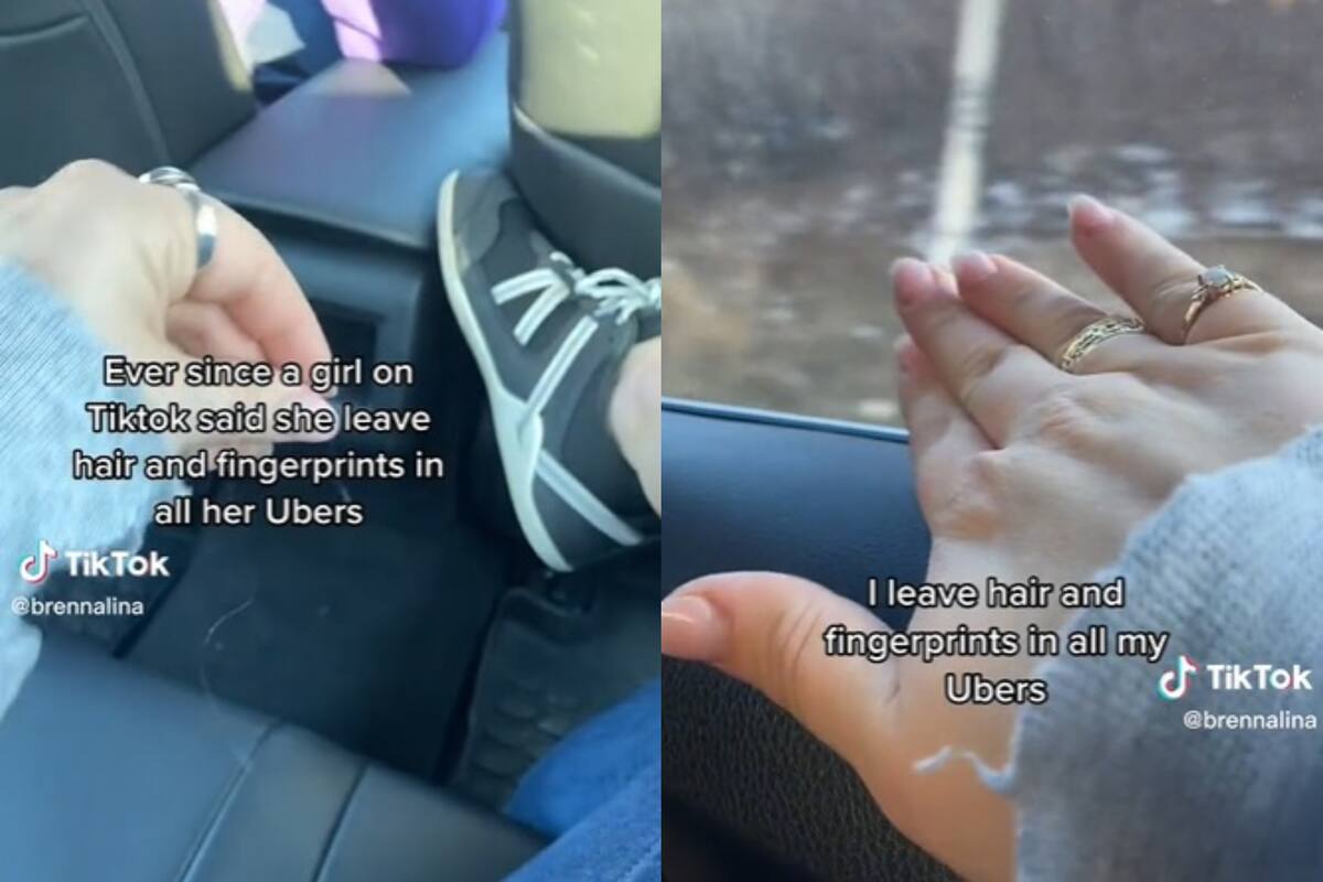 Una tiktoker relató cómo pueden sentirse más seguras las mujeres cuando viajan en taxis o autos de alquiler