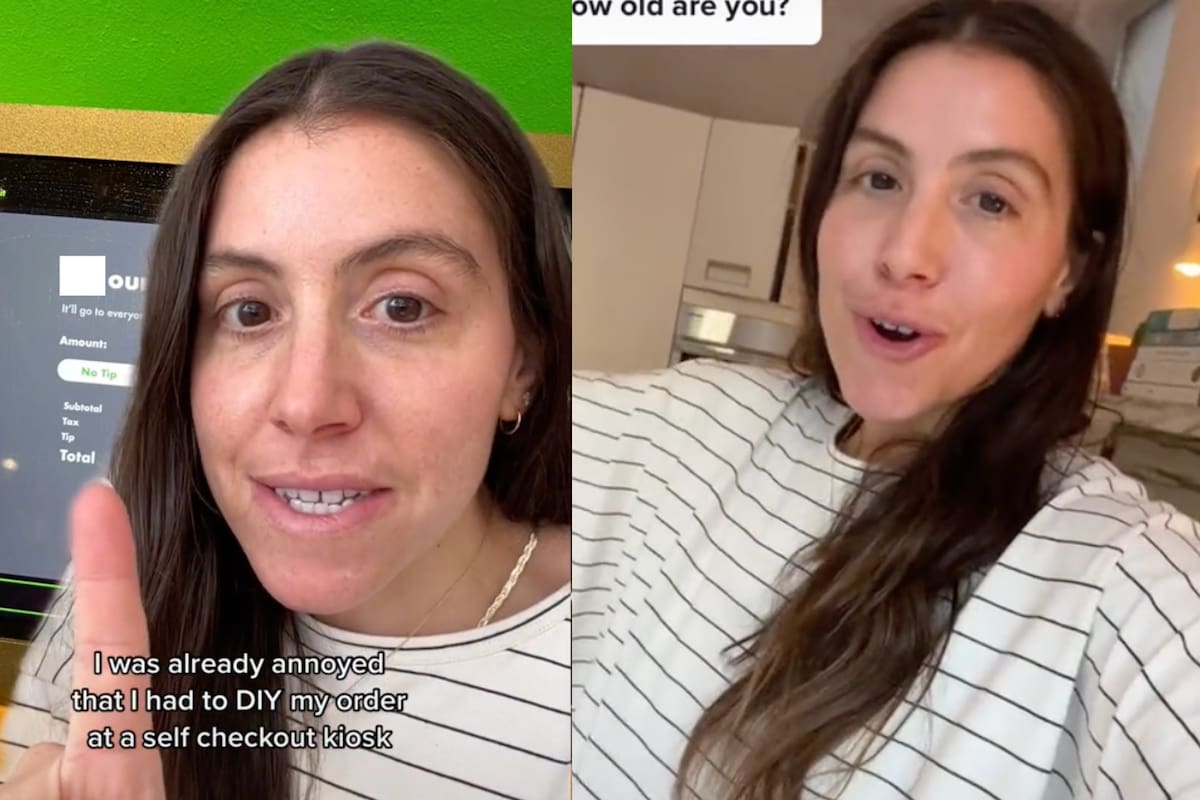 Una tiktoker relató su reciente experiencia en la famosa cadena de hamburguesas