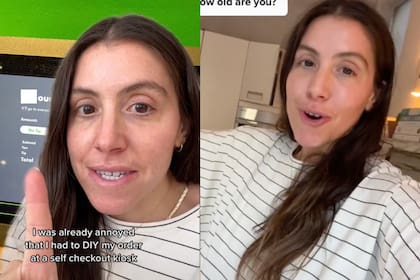 Una tiktoker relató su reciente experiencia en la famosa cadena de hamburguesas