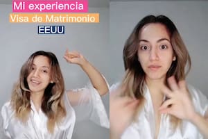 Una tiktoker reveló que su abogada le aconsejó, entre otras coas, acudir a la cita de la Embajada con un nutrido álbum de fotos de la pareja