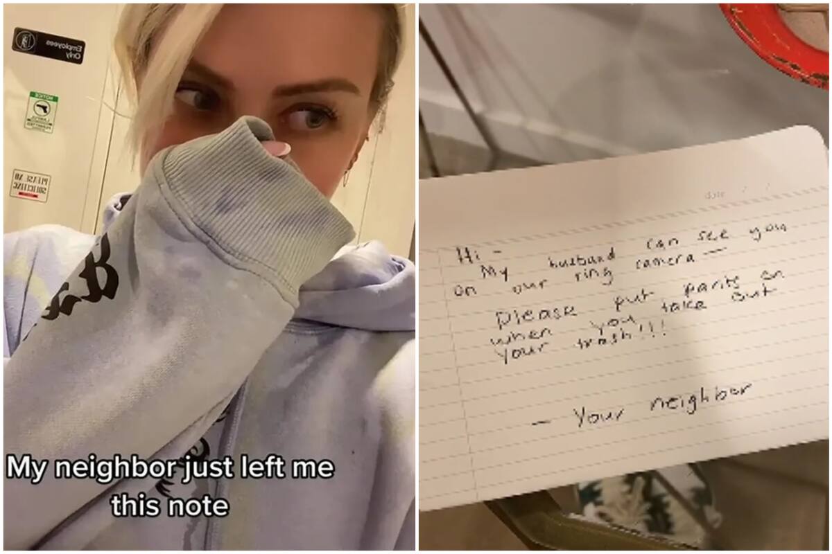 Una tiktoker sufrió momentos de vergüenza cuando sus vecinos le hicieron un pedido; sus seguidores le dieron ideas de cómo responder