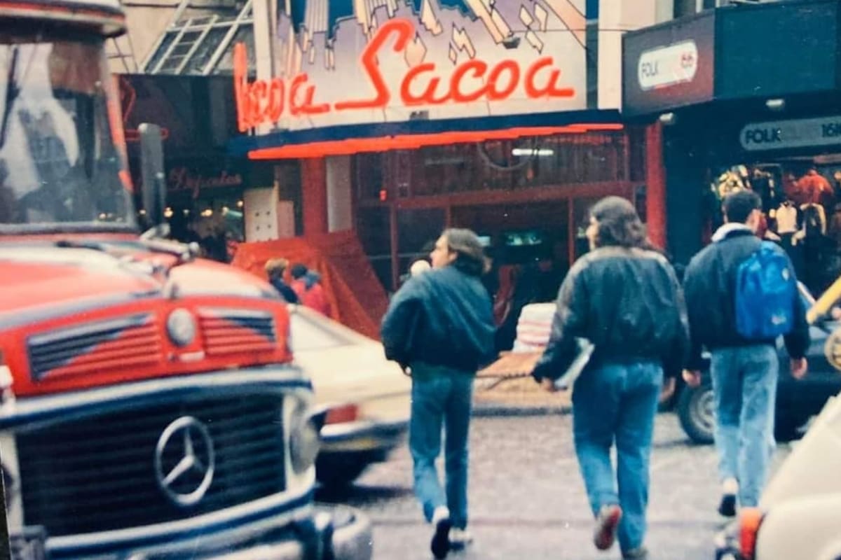Una típica postal porteña de fines de los 80