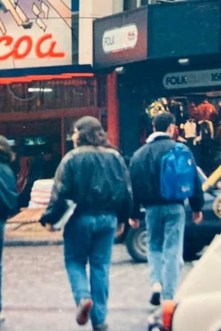 Una típica postal porteña de fines de los 80