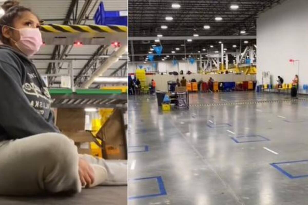 Una trabajadora de Amazon muestra cómo se gana dinero "sin hacer nada"