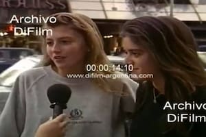Una tuitera se reconoció en un video de archivo del año 1991 y subió el divertido hallazgo a las redes sociales