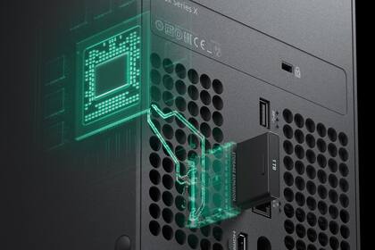 Una unidad de expansión de almacenamiento para Xbox Series X