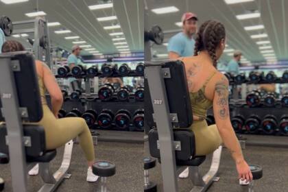 Una usuaria de TikTok contó el violento comentario que recibió de un hombre en el gimnasio