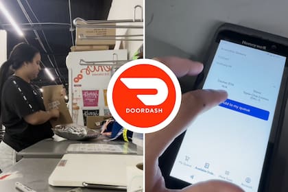 Una usuaria de TikTok contó que ganó US$200 en un turno de 5 horas en una bodega de DoorDash