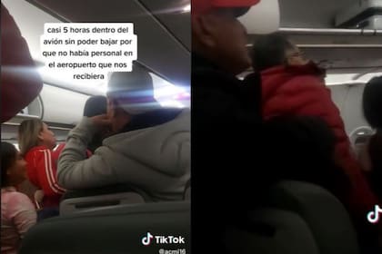 Una usuaria dijo que dejaron salir a los pasajeros recién cuando una persona se sintió mal