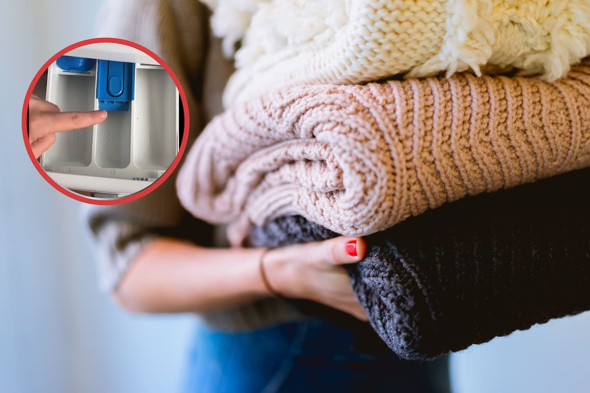 Una usuaria reveló para qué sirve el tercer compartimento del lavarropas