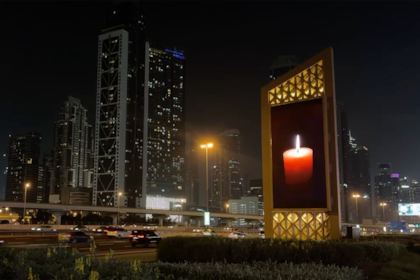 Una vela por la Paz, en Dubai, Emiratos Árabes