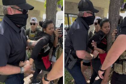 Una vendedora ambulante de El Salvador fue detenida por agentes del ICE enmascarados en Los Ángeles