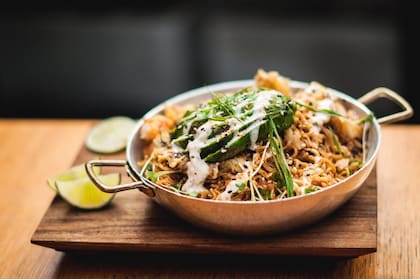 Una versión particular de un arroz chaufa peruano-cantonés de Sipán.