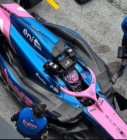 Una vez conocida la noticia de la confirmación, Colapinto practicó en el circuito de Zanvoort