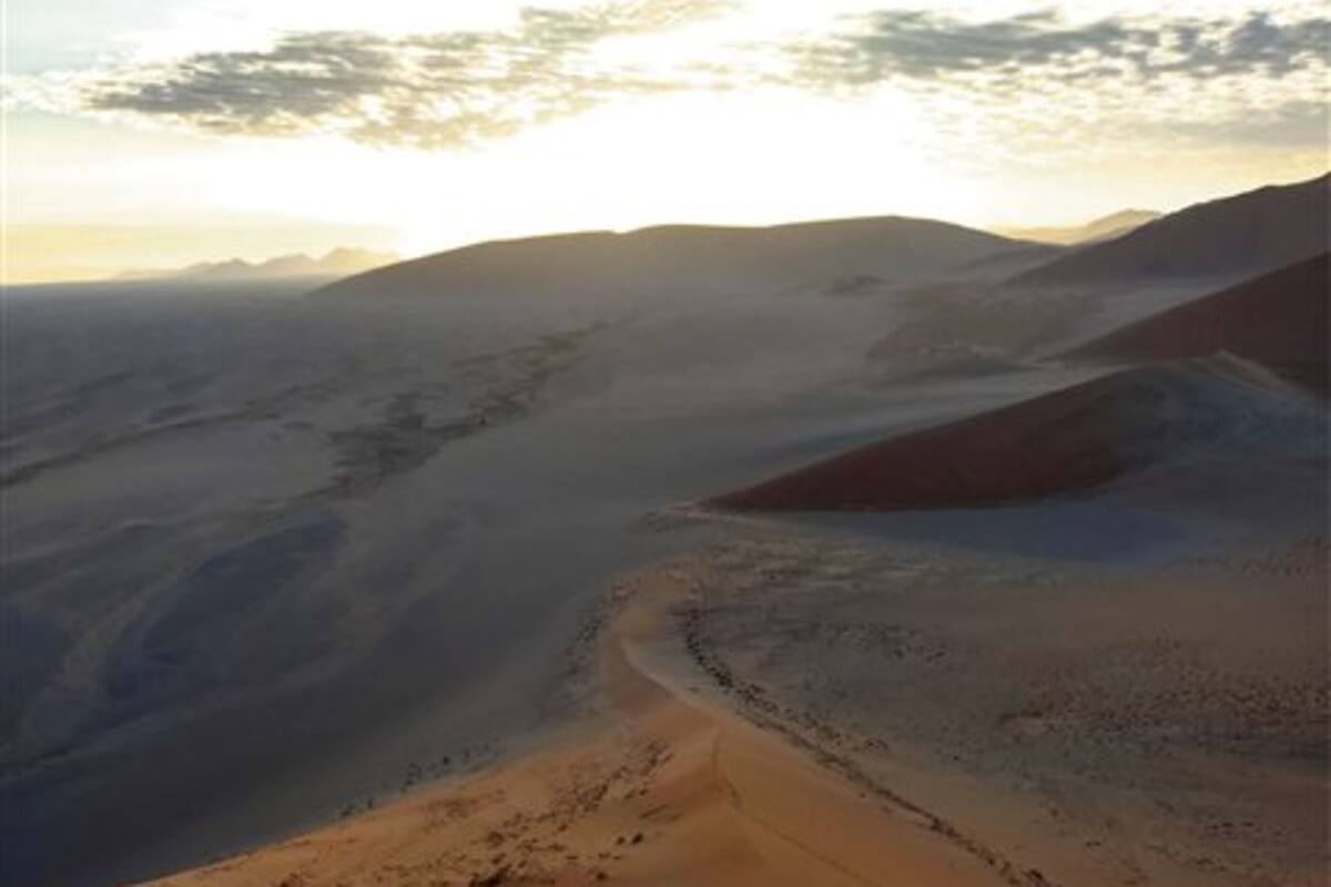 Una viaje personal por Sossusvlei: 30.000 km2 de desierto y médanos de hasta 400 metros de altura.