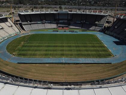 Una vista aérea del estadio Mario Alberto Kempes
