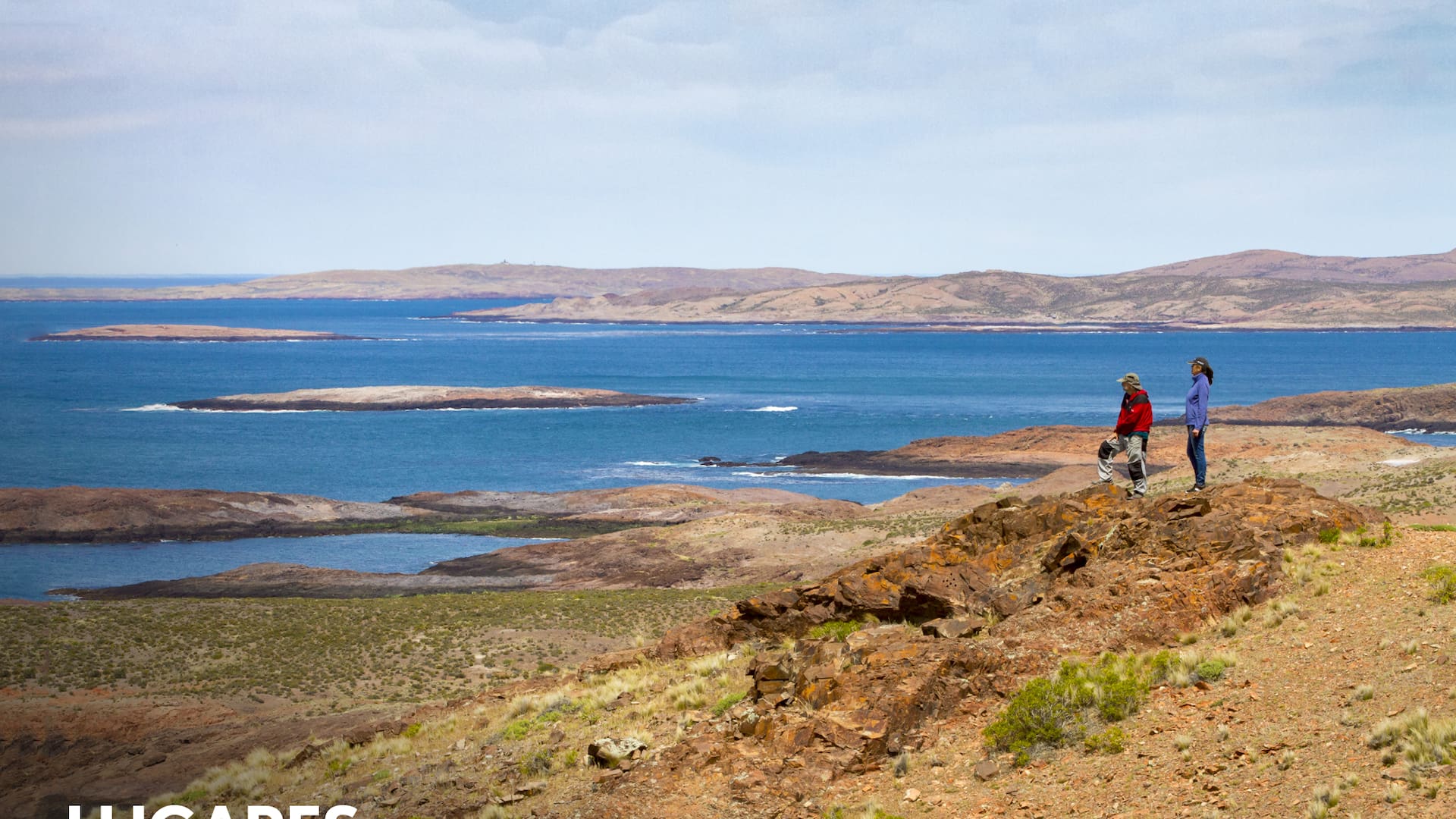 La Ruta 1, en el Parque Patagonia Azul, provincia de Chubut.