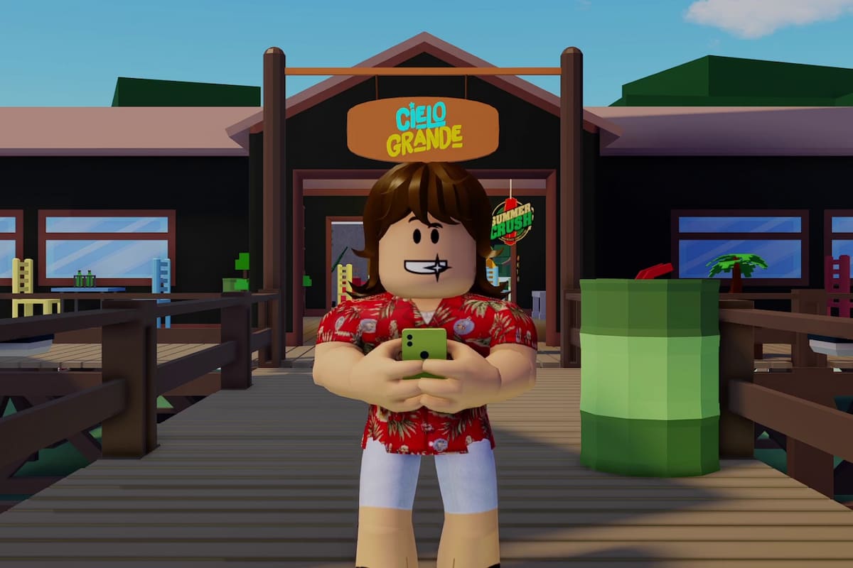 Una vista cómo será la presencia de Cielo grande en Roblox